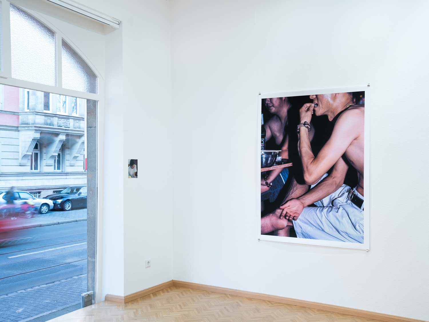 “A Truck Is Parked in the Grass ...”, exhibition view, Konfuzius-Institut, Nürnberg 2020