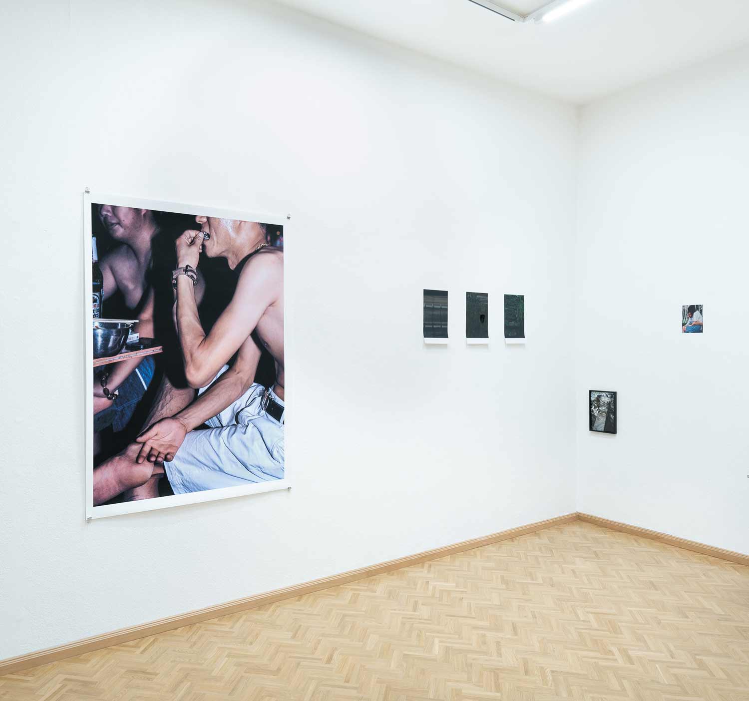 “A Truck Is Parked in the Grass ...”, exhibition view, Konfuzius-Institut, Nürnberg 2020